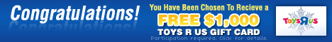 Free Toys R Us Toys